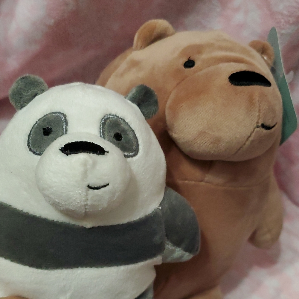 WE Bare Bears Plush Lot